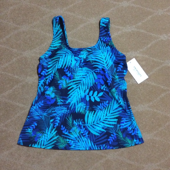 Swimsuits For All NWT Classic Tankini Top, 8 - Picture 1 of 5